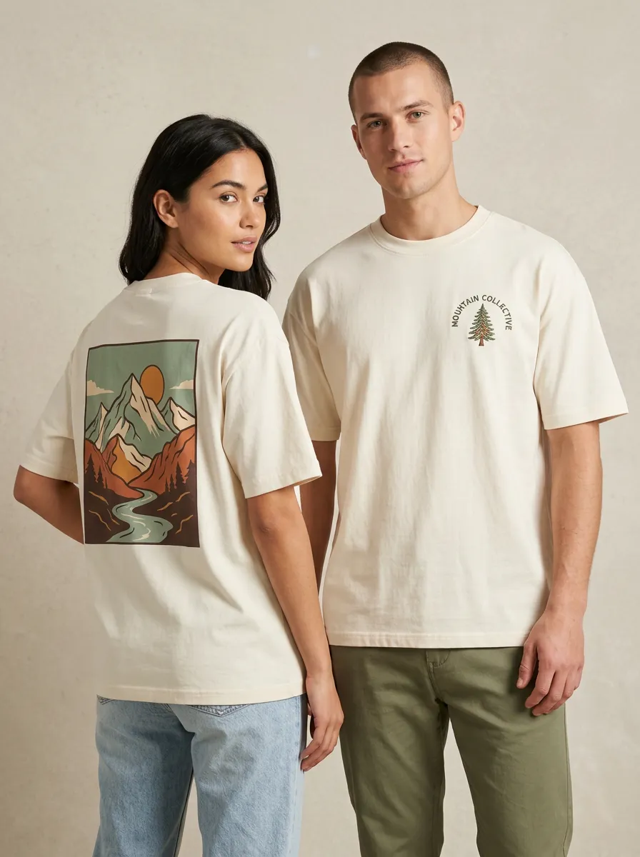 Unisex Nature Mountain Collective T-Shirt