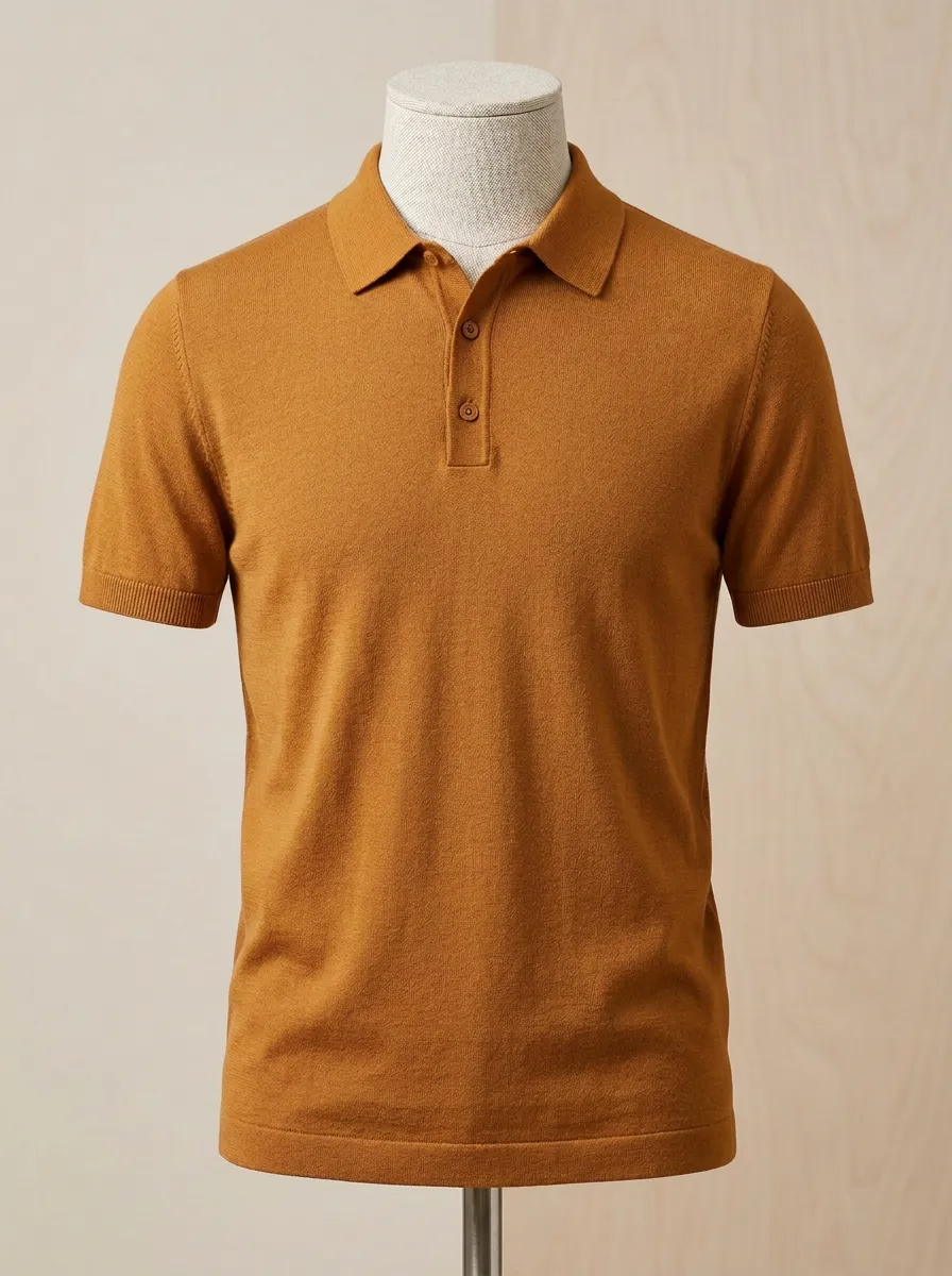 Modern Tailored-Look Men's Polo Shirt