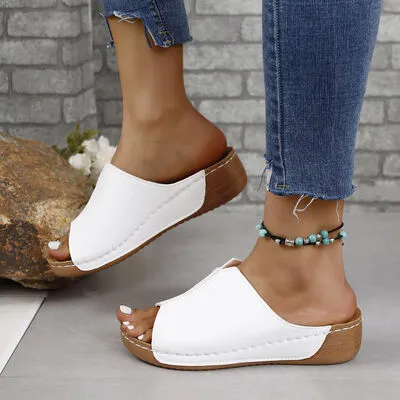 Modern Open-Toe Heeled Sandals