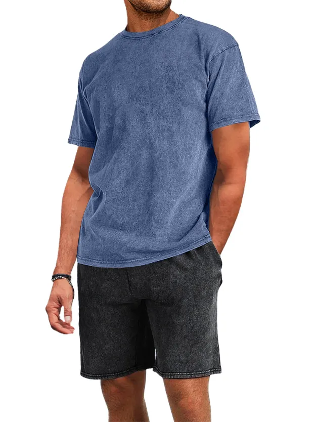 Modern Garment Washed Shorts