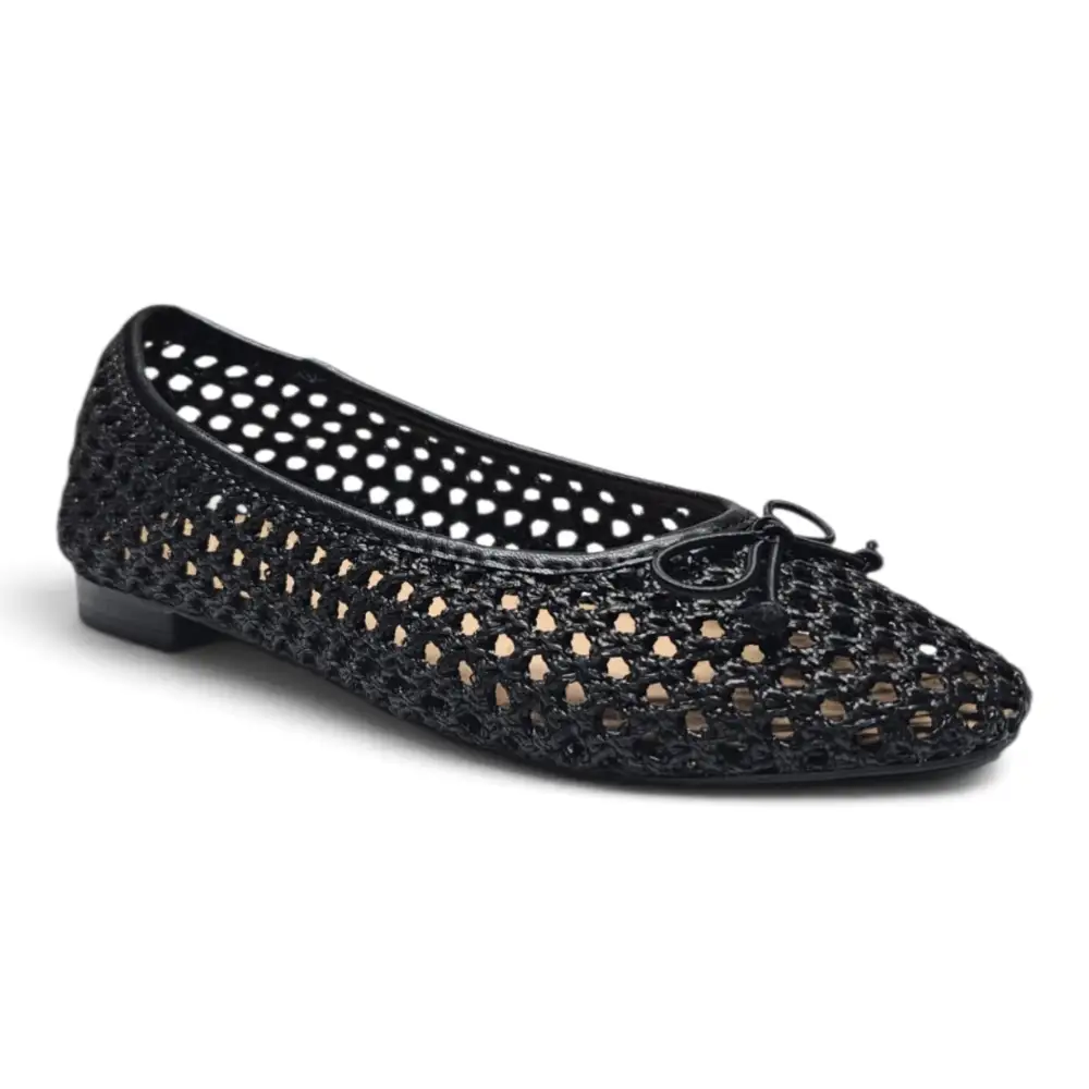 Breezy Woven Ballet Flats