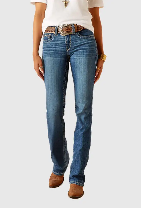 Women's Classic Structured Bootcut Jeans