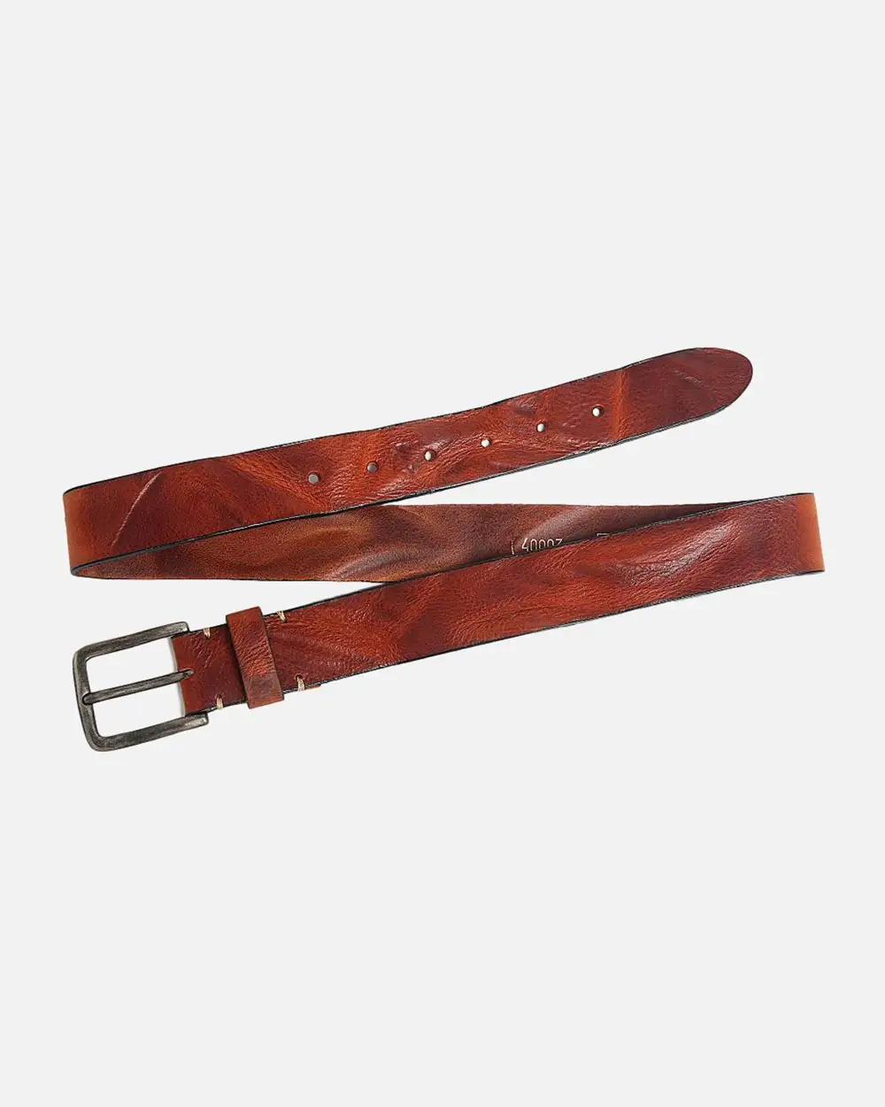 Classic Rugged Leather Waist Belt