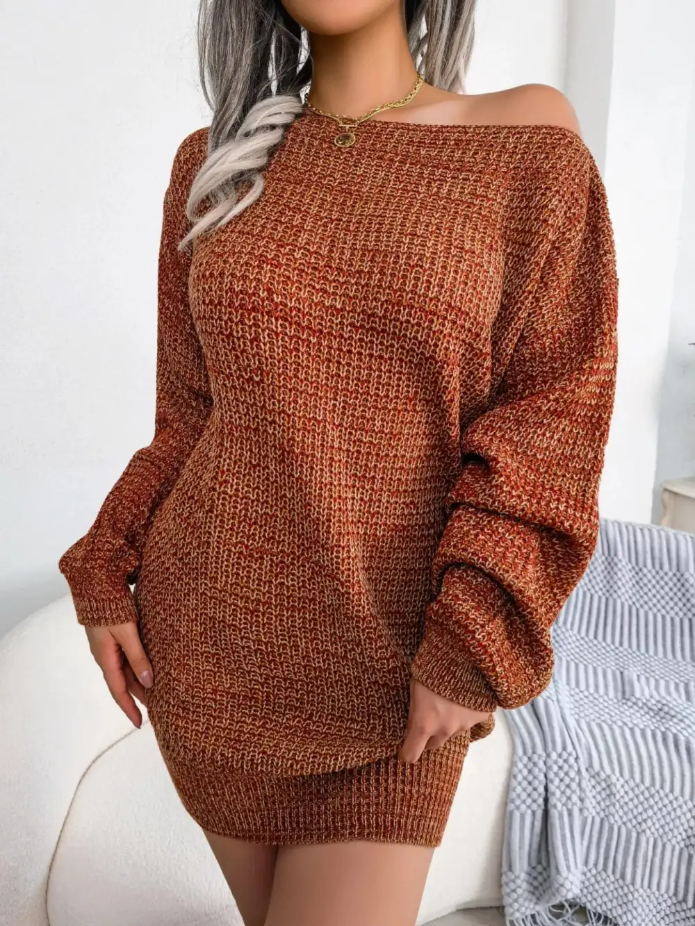 Multi Sweater Dress