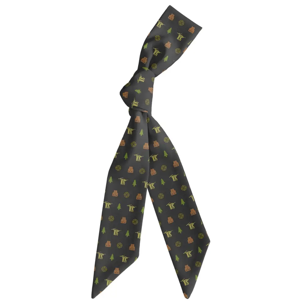 Hunting With Friends Design Hair Scarf