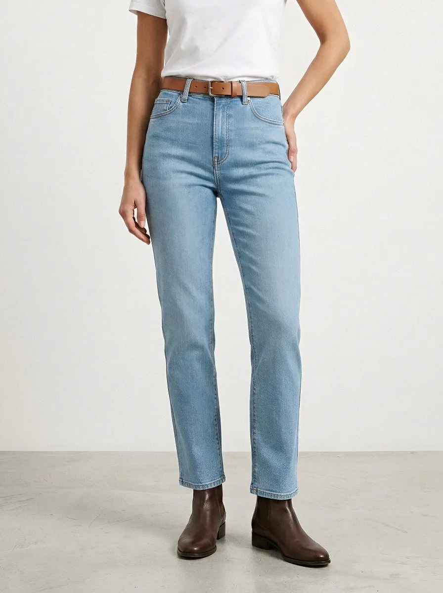 Modern Refined Women's Straight-Leg Jeans
