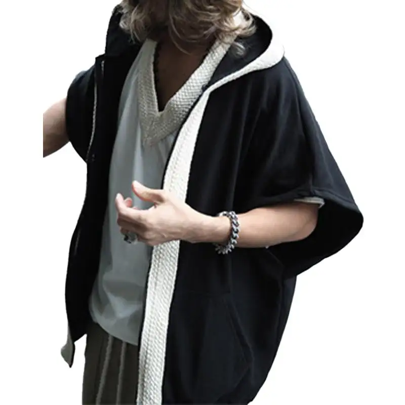 Textured Hooded Jacket