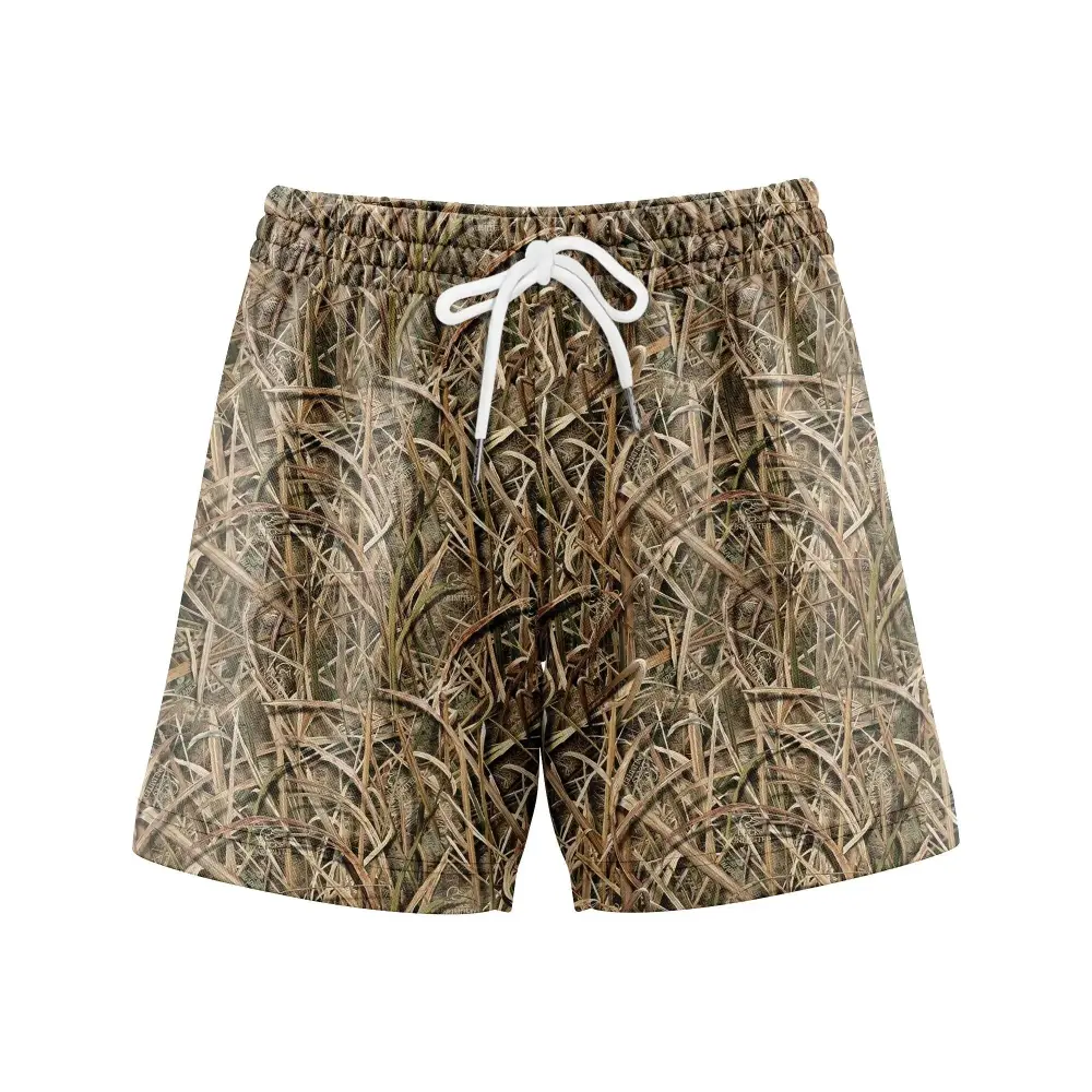 Men's Camo Camo Shorts With 5 Inch Inseam