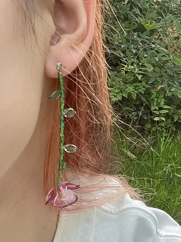 Expressive Bohemian Drop Earrings