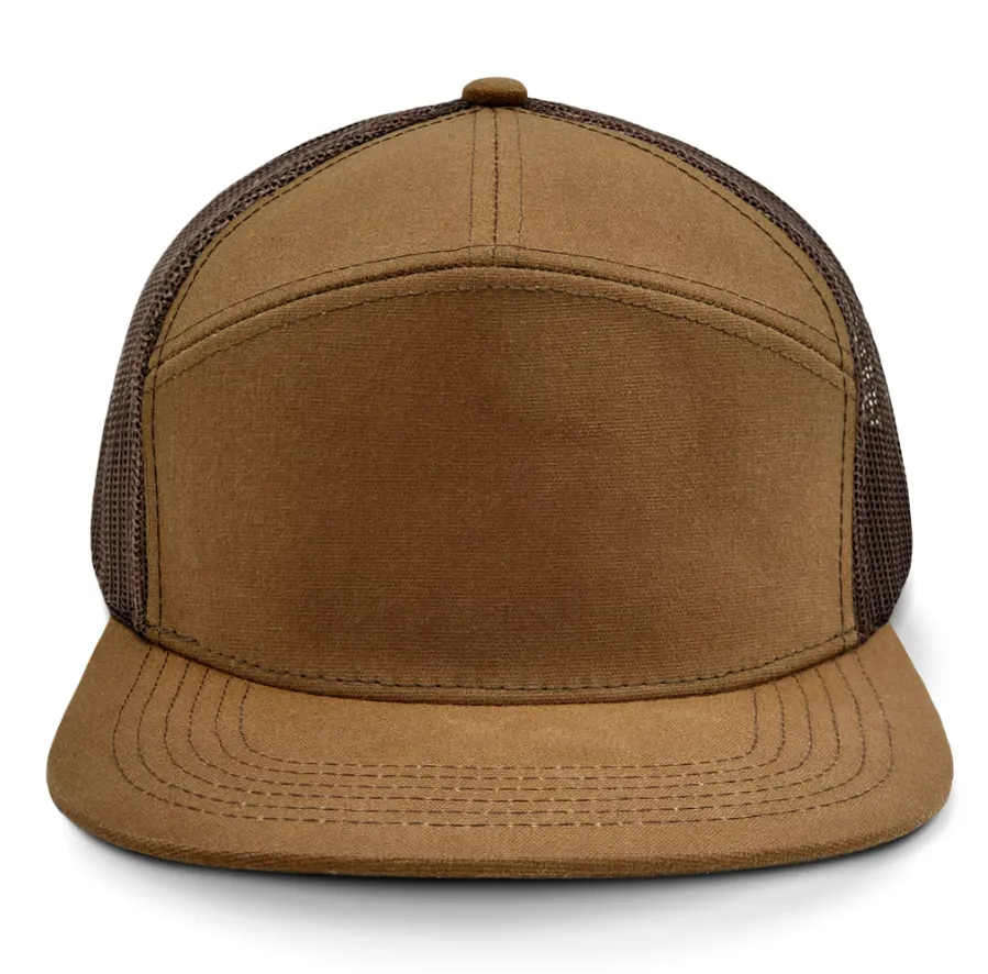 Waxed Finish Casual Cap