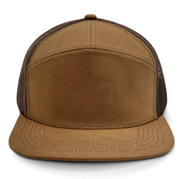 Waxed Finish Casual Cap