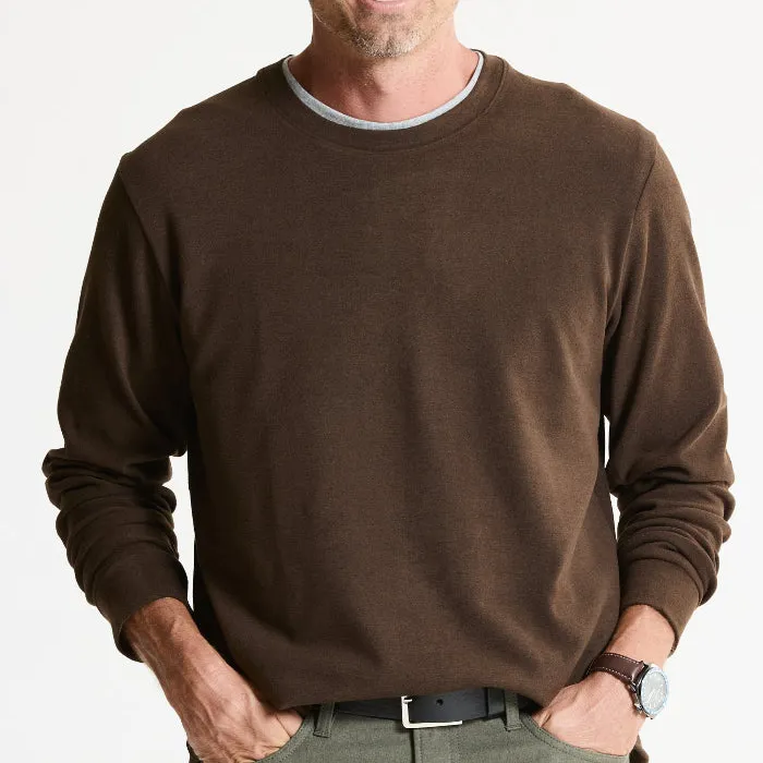 Refined Ultra Soft Heather Crewneck Sweatshirt