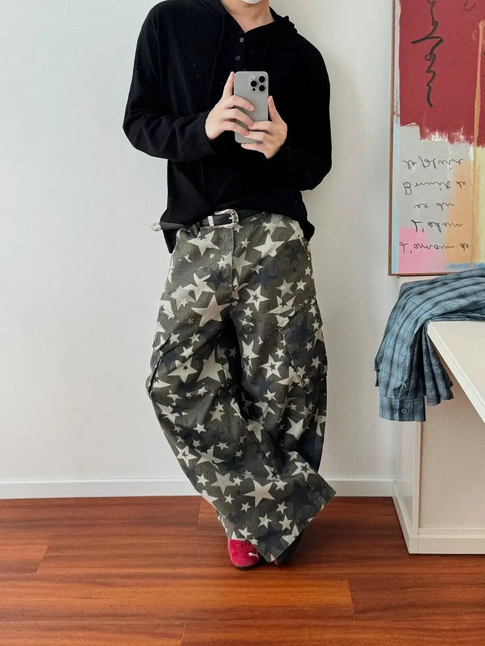 Star Camouflage Jeans