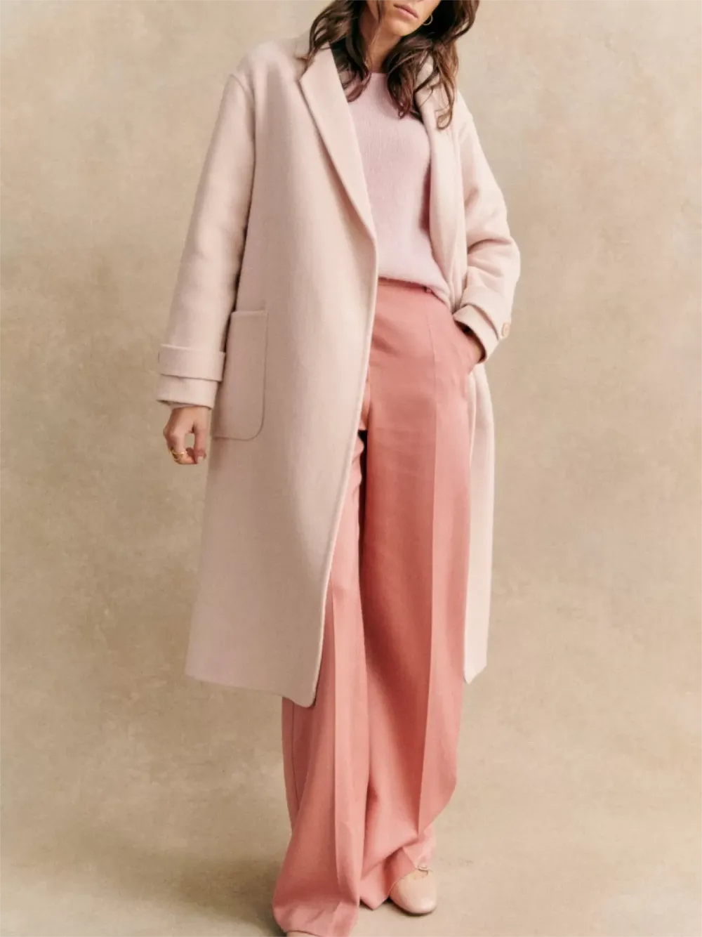 Casual Style Collar Coat
