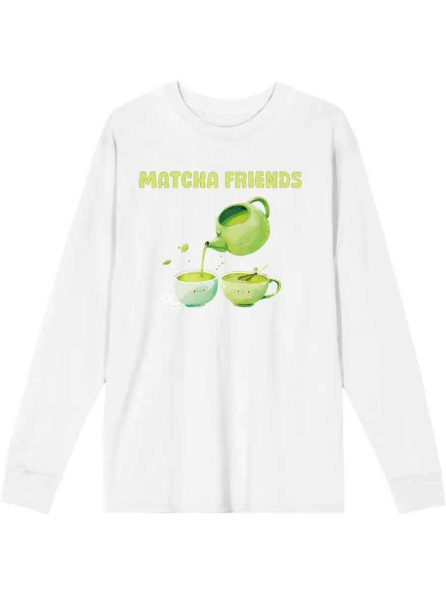Cartoon Matcha Graphic T-Shirt