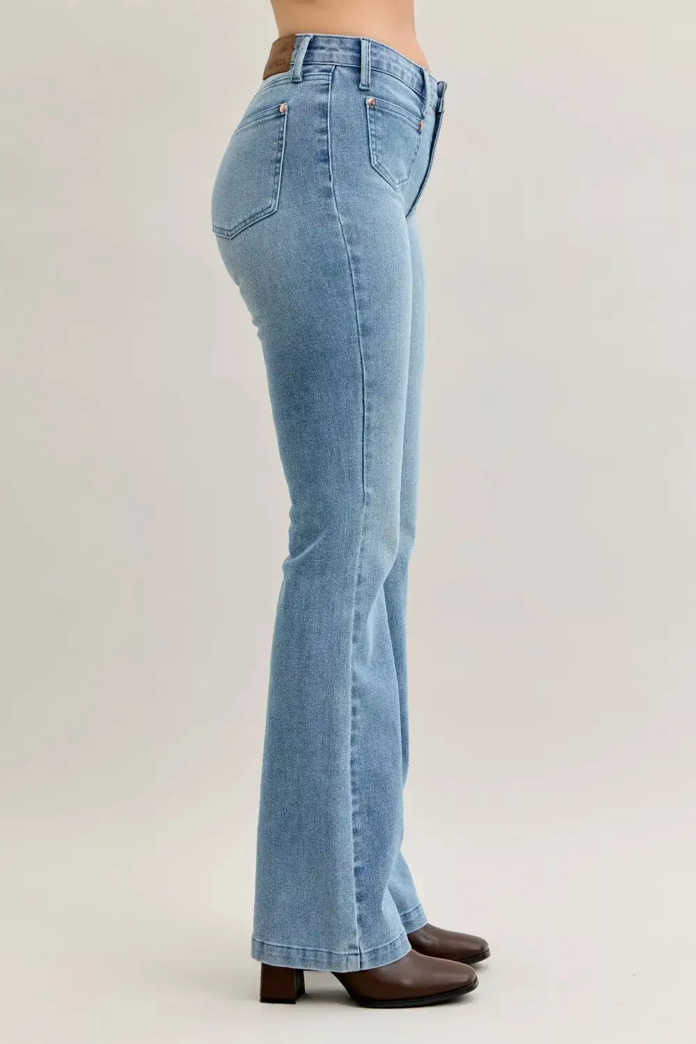 Mid Rise Bootcut Jeans