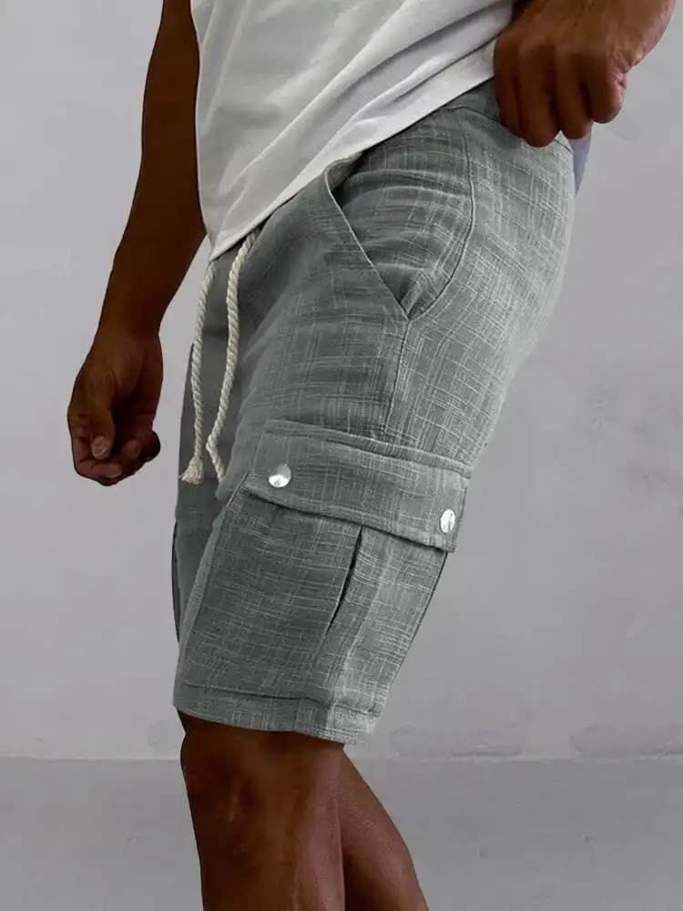 Lightweight Cotton Cargo Shorts