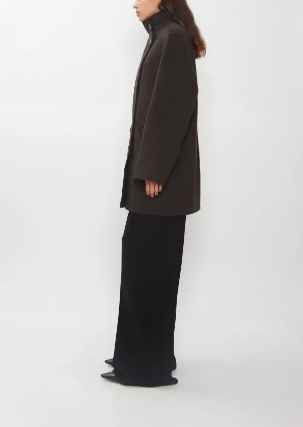 Women's Cashmere Peacoat Double Breasted Coat