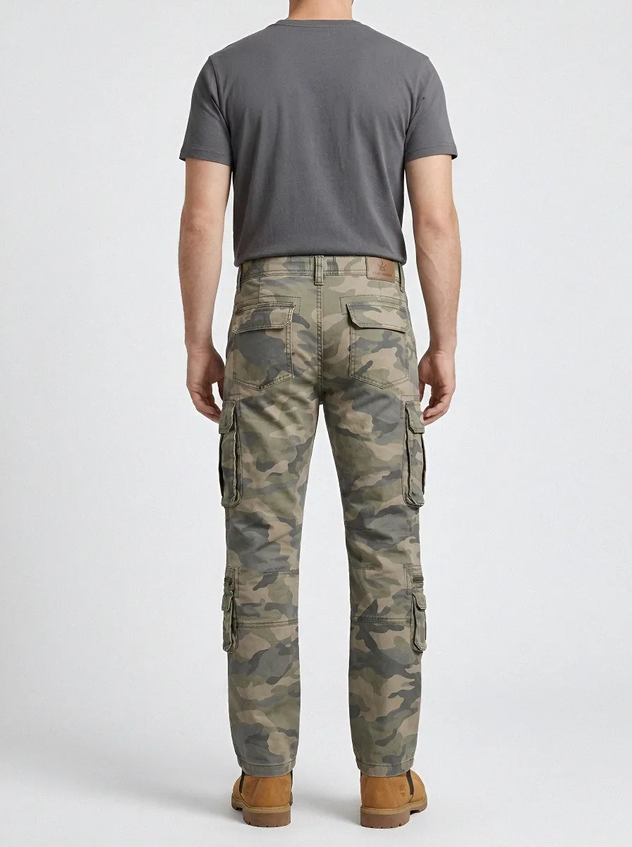 Cargo-Utility Camouflage Cargo Pants