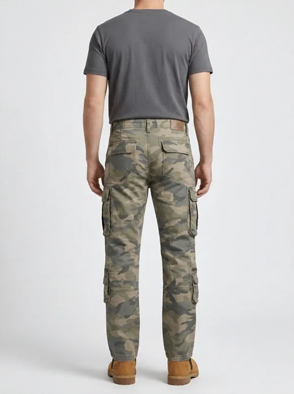Cargo-Utility Camouflage Cargo Pants
