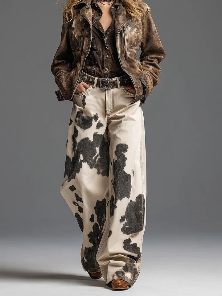 Western-Inspired Retro Boho Pants