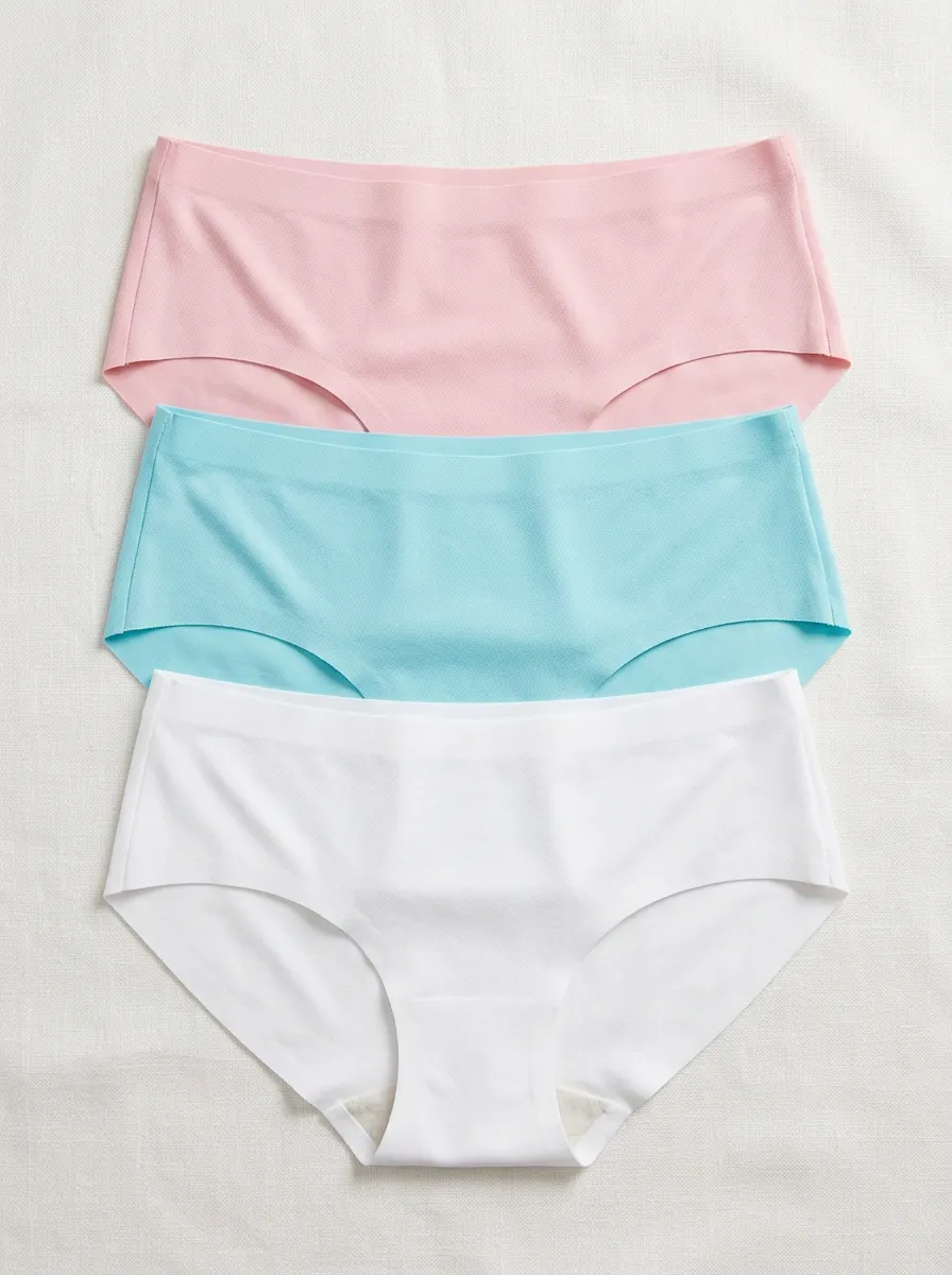 Soft Relaxed Fit Three Pack Panties