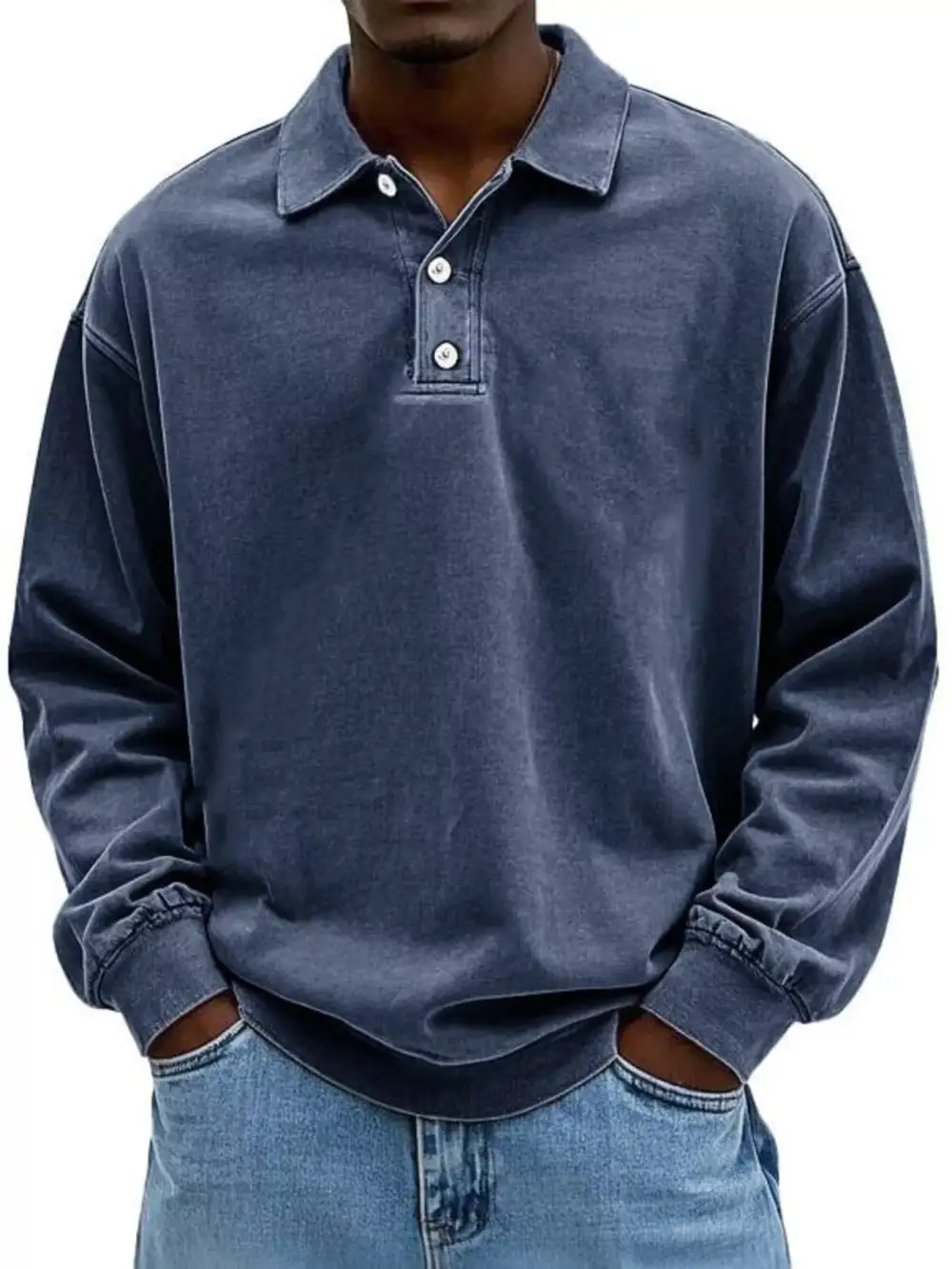 Vintage Wash Long Sleeve Shirt