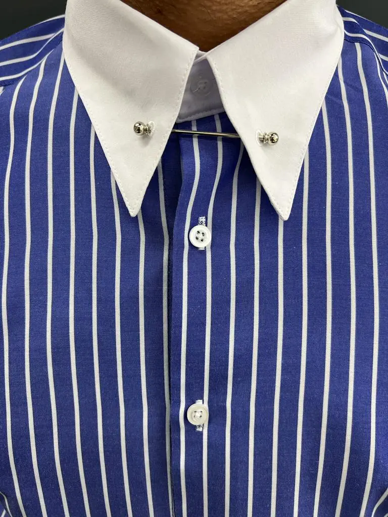 Timeless Slim Fit Striped Cotton Casual Shirt