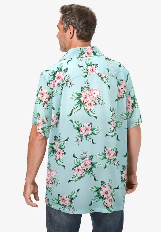 Printed Camp Shirt
