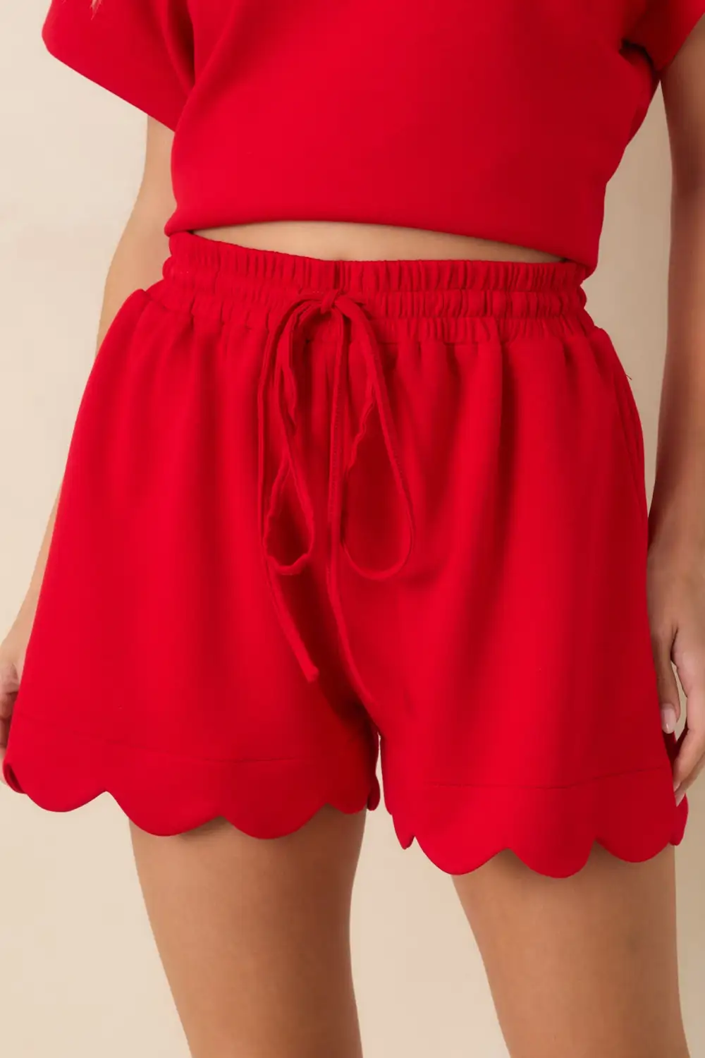 Smart Polyester Spandex Shorts