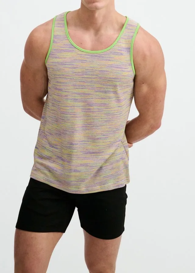 Active Textured Knit Tank Top