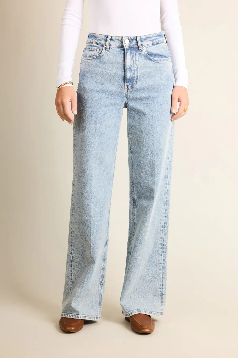Women's Classic Slim Straight High Waist Jeans