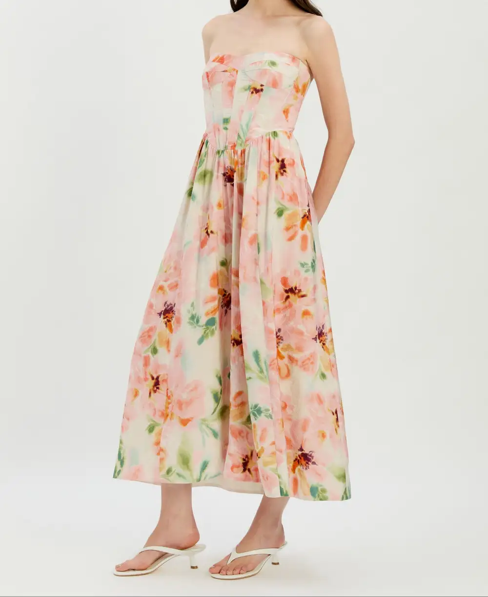 Midi Tiered Dress