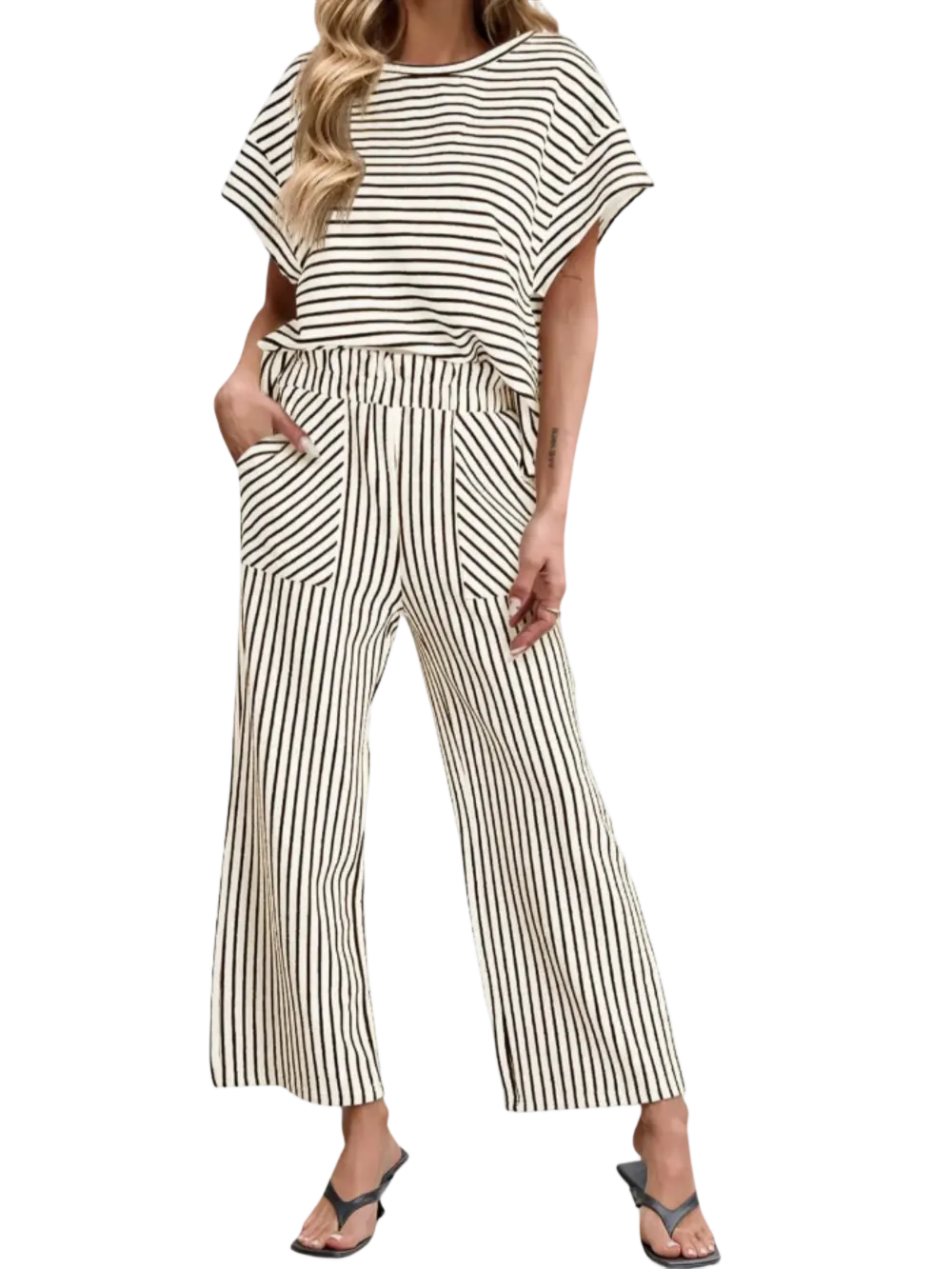 Women's Stripe Set