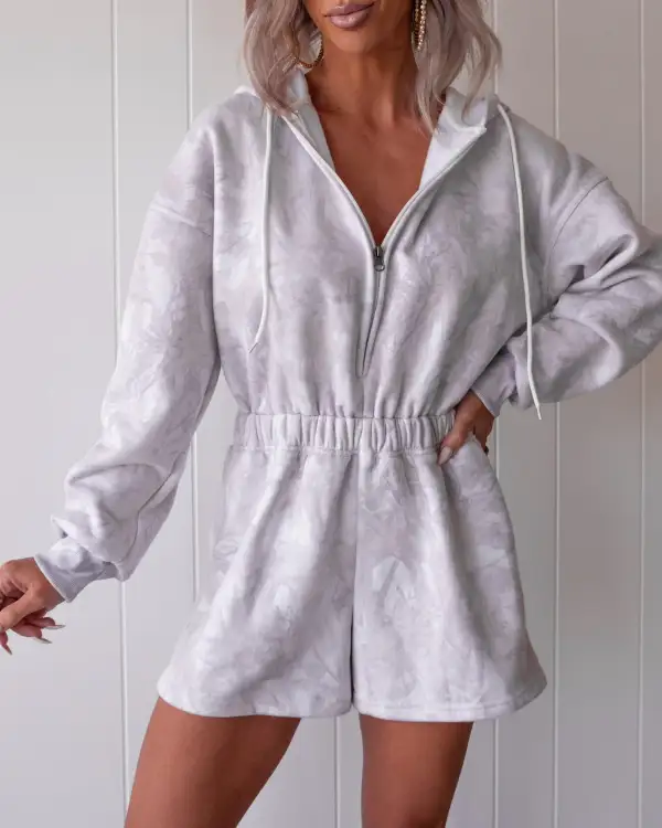 Backwoods Hooded Romper