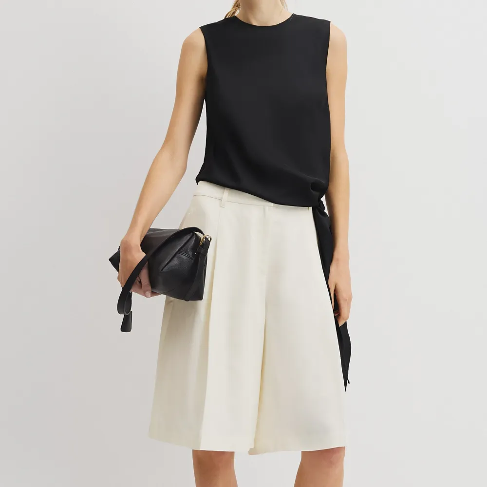Women's Asymmetric Silk Tank Top
