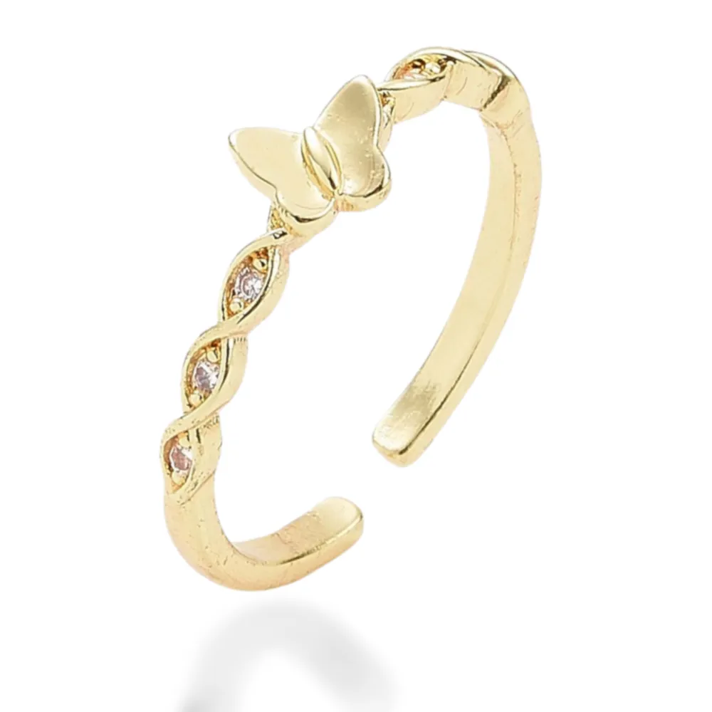 Butterfly Adjustable Ring