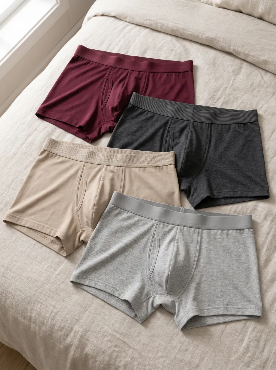 Men's Daily Rotation Multipack Cotton Boxer Briefs Set