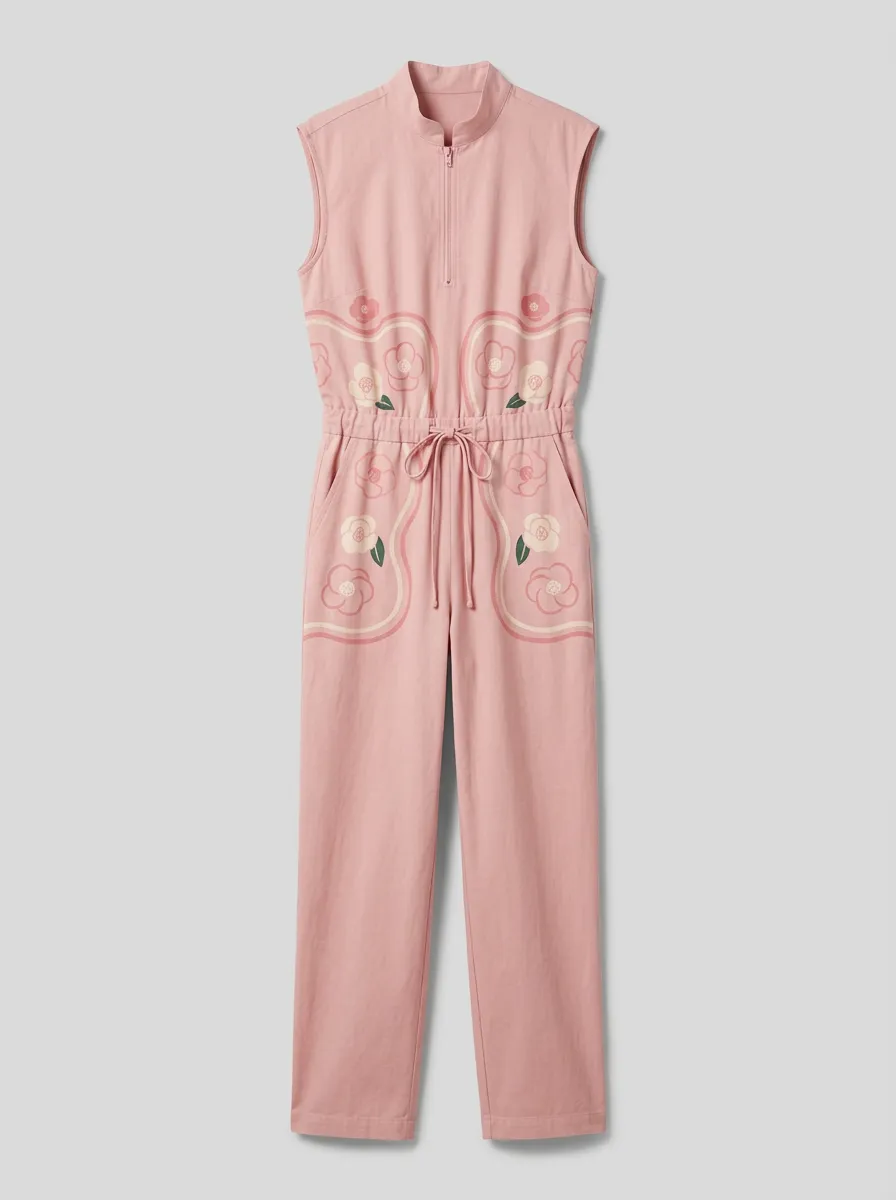 Women's Full-Zip Jumpsuit