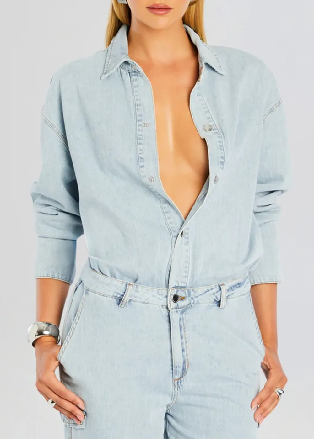 Denim Jumpsuit
