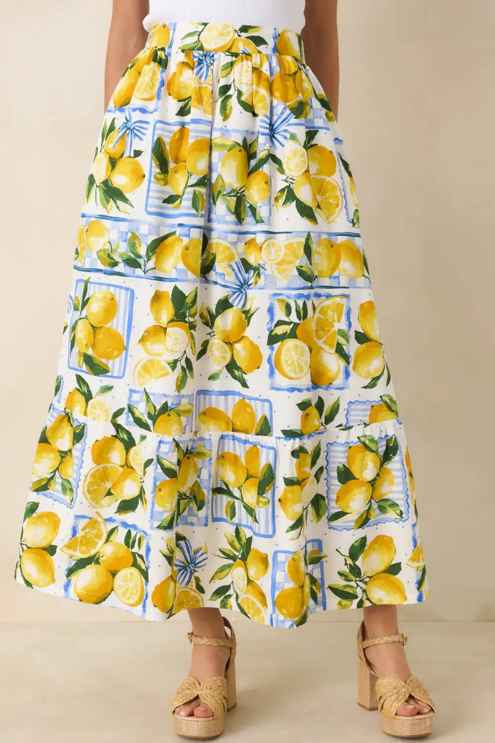 Wearable Cotton Maxi Skirt