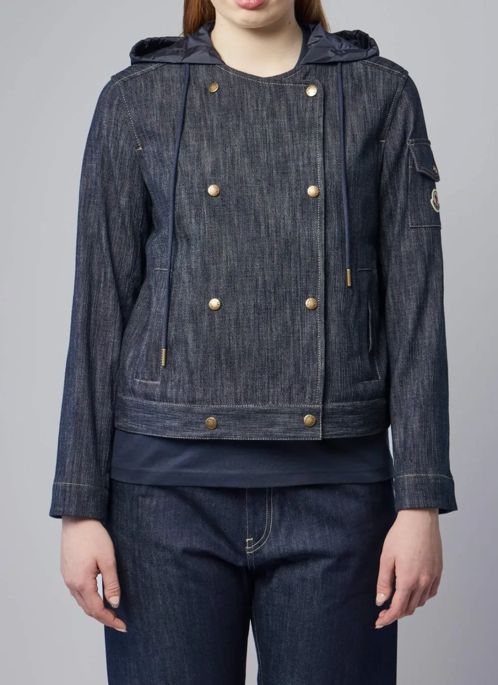 Hooded Denim Jacket