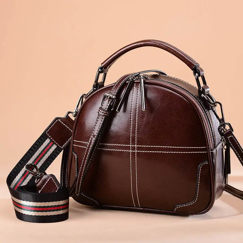 Minimalist Chic: Compact Elegant Leather Handbag