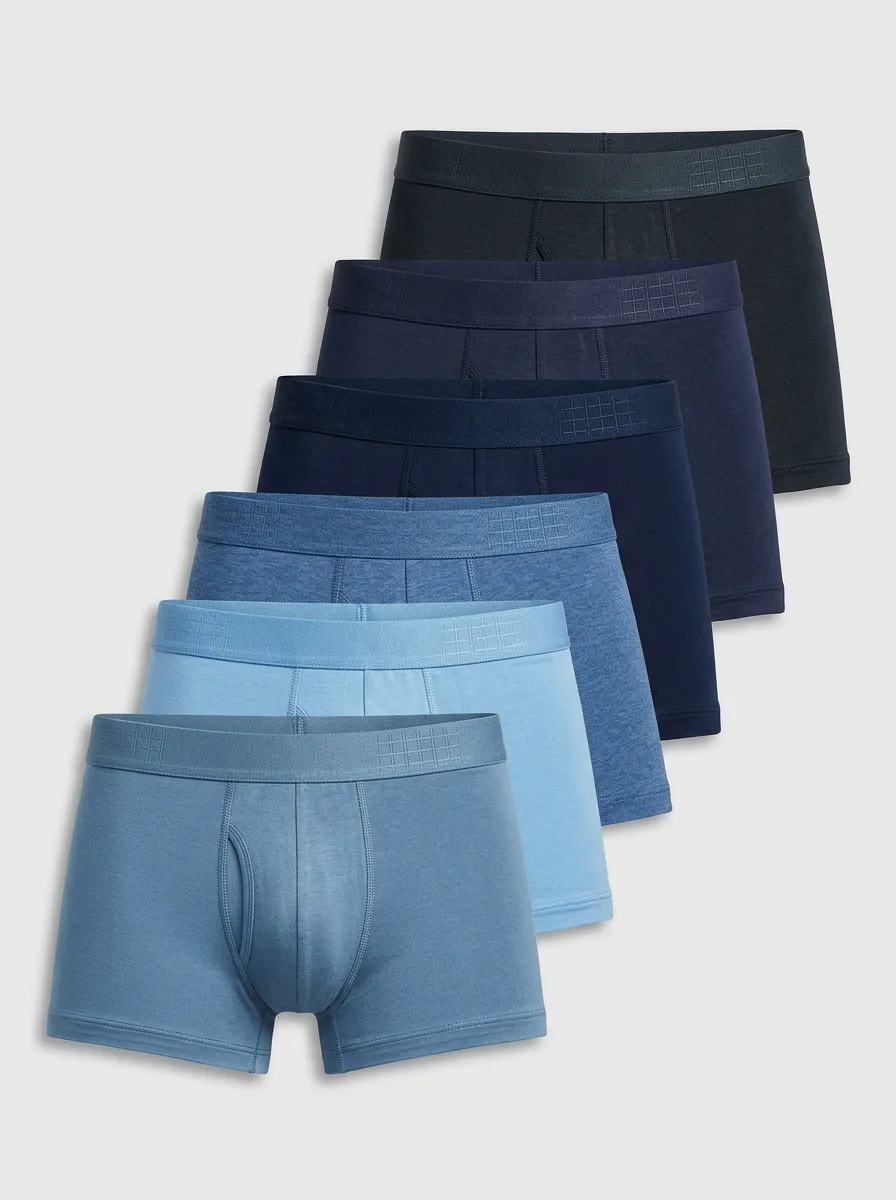 Men's Gradient Contoured Pouch 6-Pack Boxer Briefs