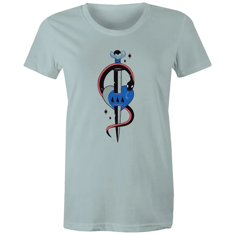 Caduceus Symbol Graphic T-Shirt