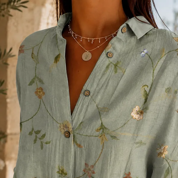 Flowing Relaxed Blouse