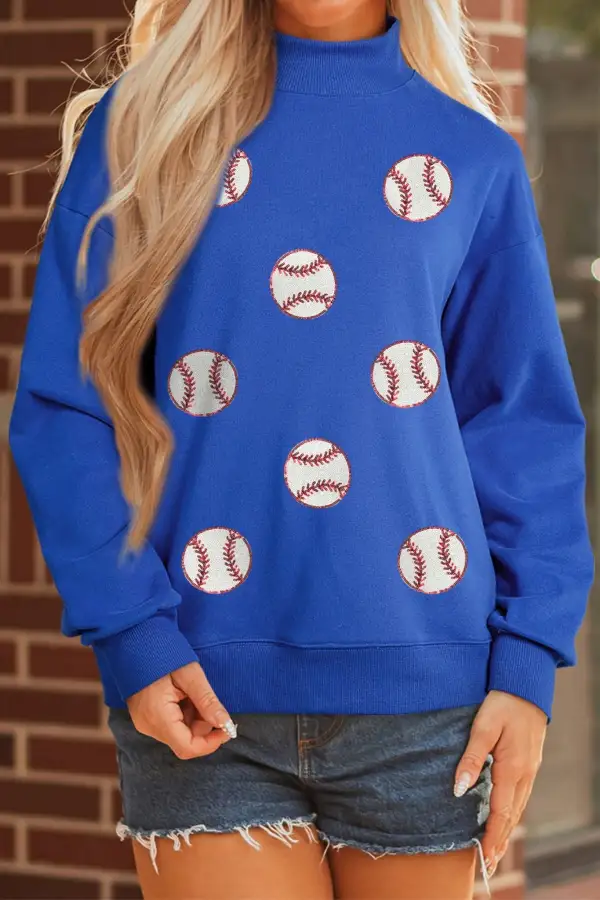 Active Mock Neck Sweatshirt