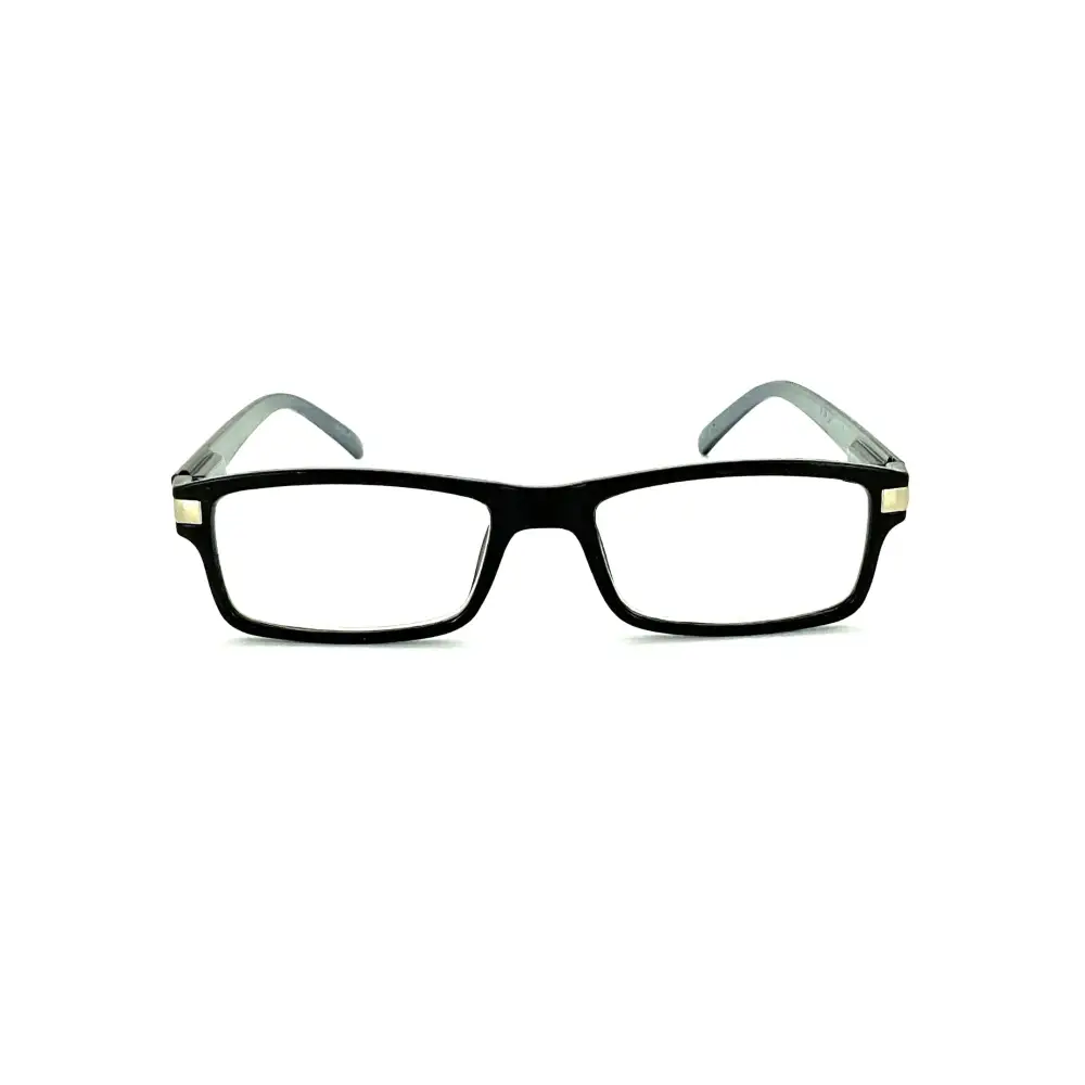 Classic Rectangular Spring-Hinge Reading Glasses