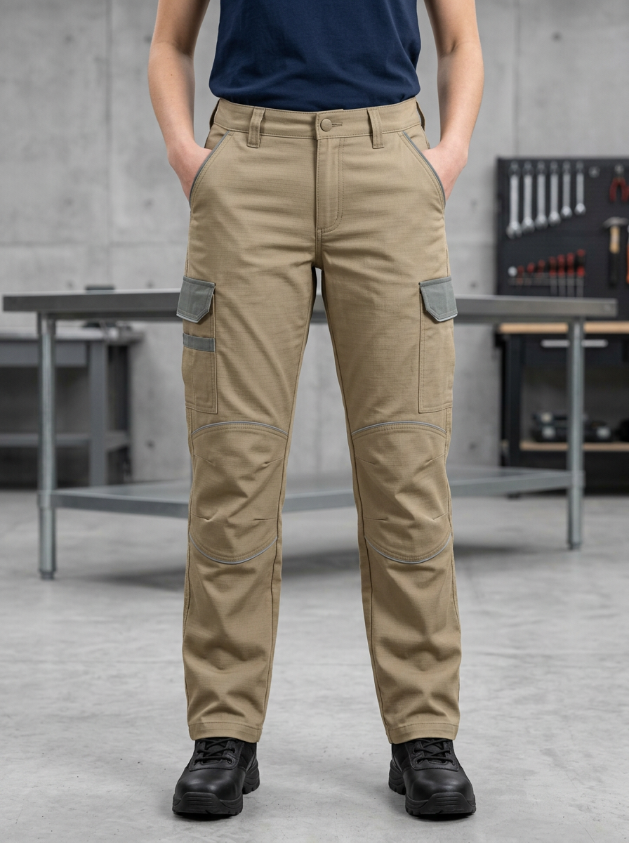 Unisex Utility Worker Multi-Pocket Tactical Work Pants