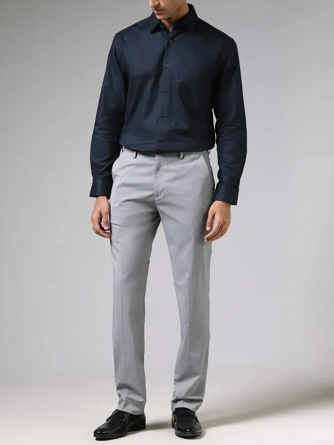 Formals Long Sleeve Cotton Relaxed-Fit Shirt